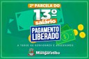 13º SALÁRIO NA CONTA DOS SERVIDORES E ASSESSORES