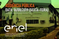 AUDIÊNCIA PÚBLICA - ENEL - 16 Agosto 2019