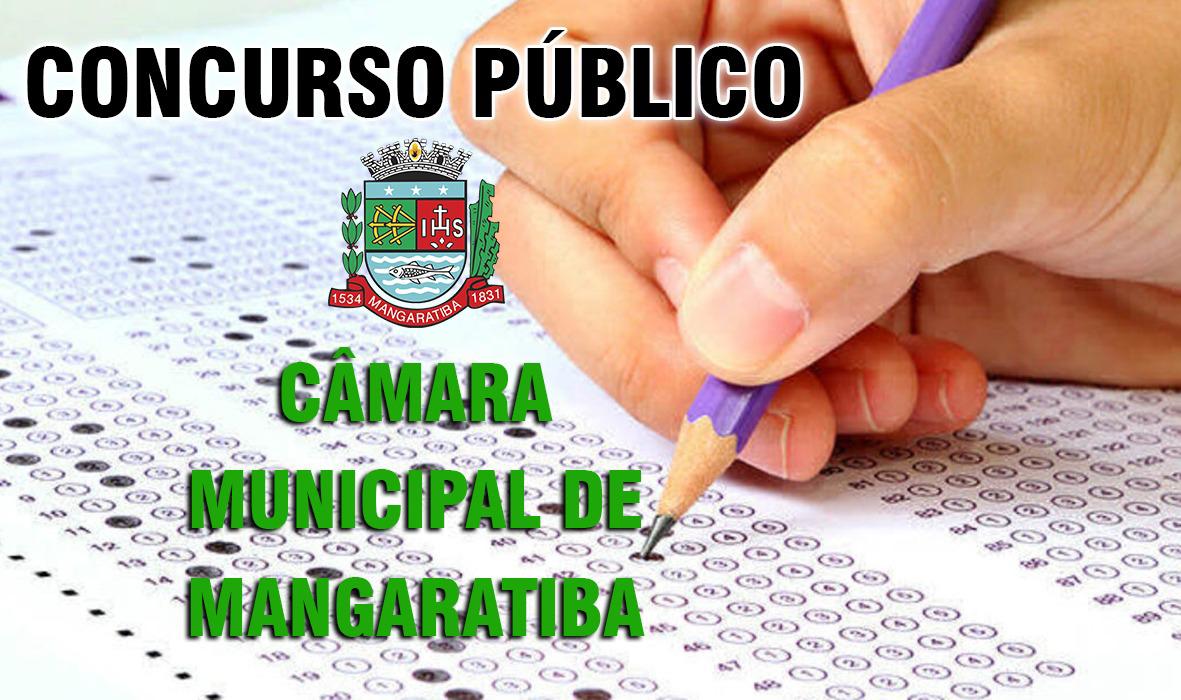 Concurso Câmara de Mangaratiba – Inscrições Prorrogadas