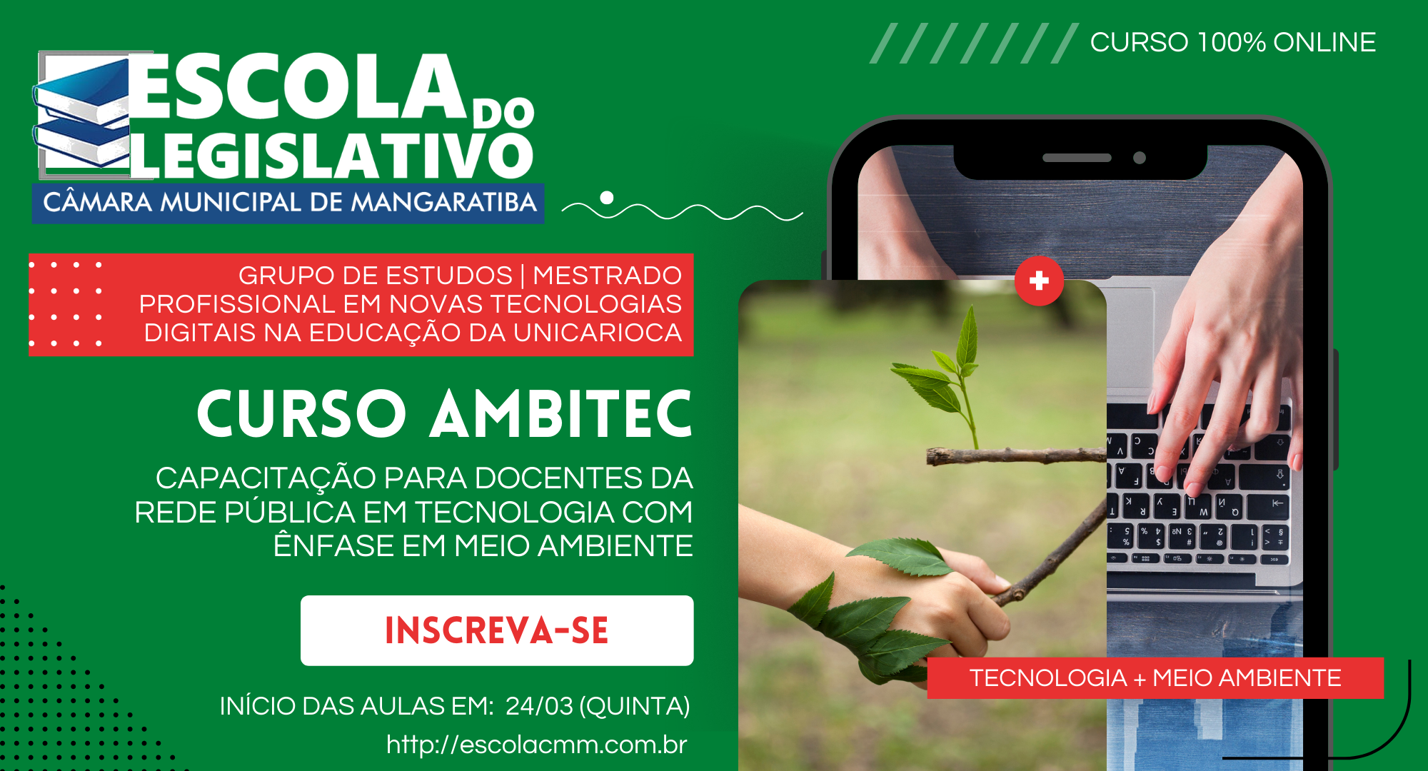 Escola do Legislativo lança sua primeira capacitação gratuita para docentes