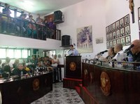 Prefeito Dr. Ruy Quintanilha expõe ações administrativas em Sessão Extraordinária da Câmara