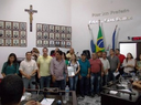 Presidente da Câmara homenageia servidores pelos 10 anos Presidente da Câmara homenageia servidores pelos 10 anos